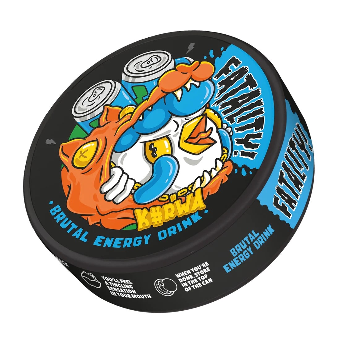 Kurwa Fatality Brutal Energy Drink - 50mg