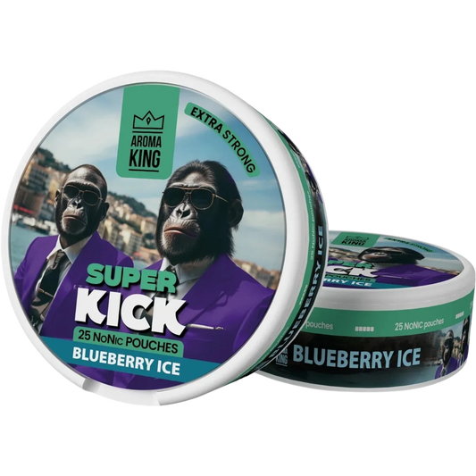 Aroma King NoNic Super Kick Blueberry Ice - 5mg