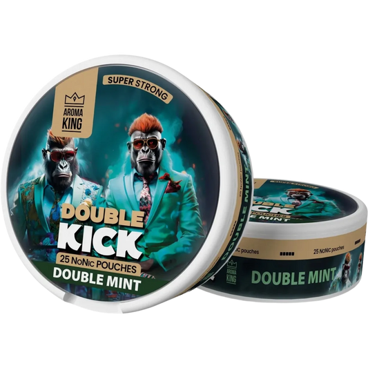 Aroma King NoNic Double Kick Double Mint - 10mg