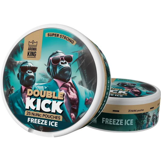 Aroma King NoNic Double Kick Freeze Ice - 10mg