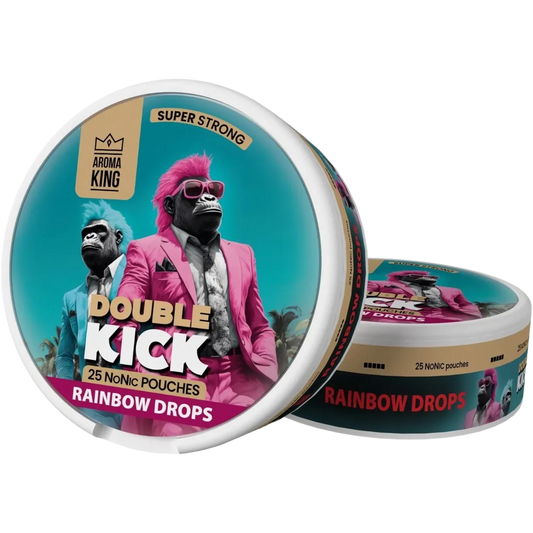 Aroma King NoNic Double Kick Rainbow Drops - 10mg