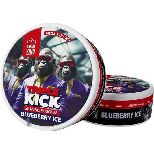 Aroma King NoNic Triple Kick Blueberry Ice - 20mg