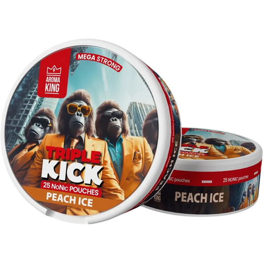 Aroma King NoNic Triple Kick Peach Ice - 20mg