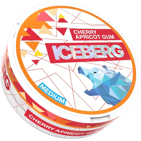 Iceberg Cherry Apricot Gum - 20mg – Snus Town