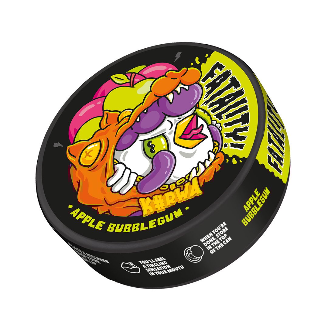 Kurwa Fatality Apple Bubblegum - 50mg