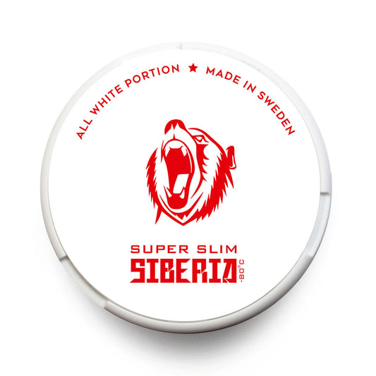 Siberia All White Super Slim - 33mg