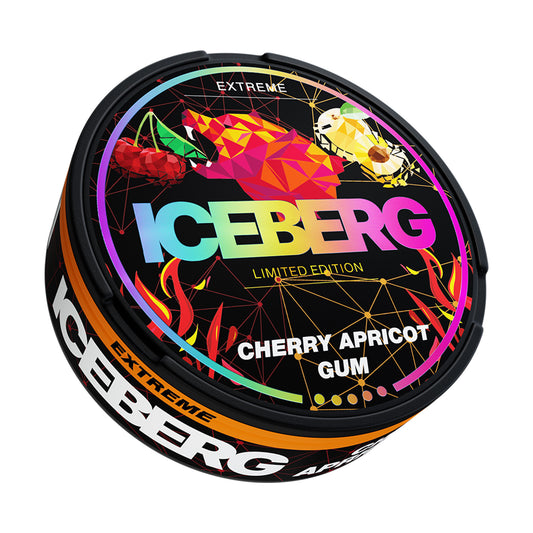 Iceberg Cherry Apricot Gum - 50mg