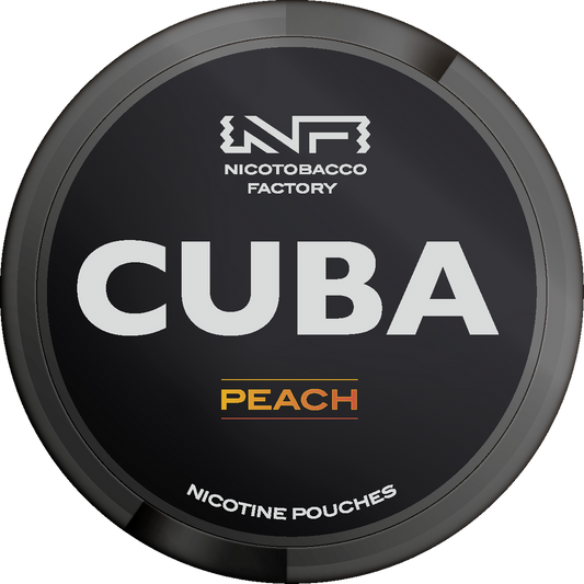 Cuba Black Peach - 43mg