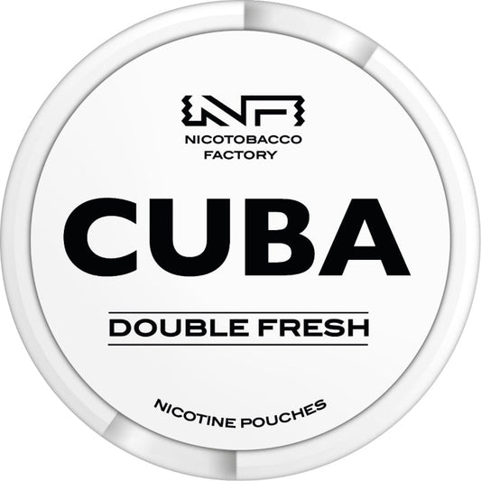 Cuba White Double Fresh - 24mg