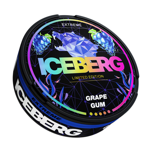Iceberg Grape Gum - 50mg
