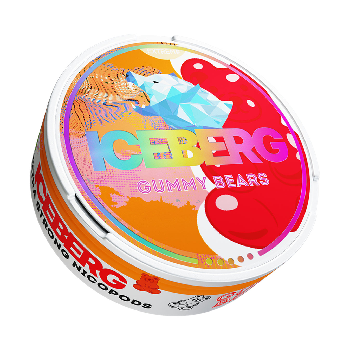 Iceberg Gummy Bears 50mg Snus Town