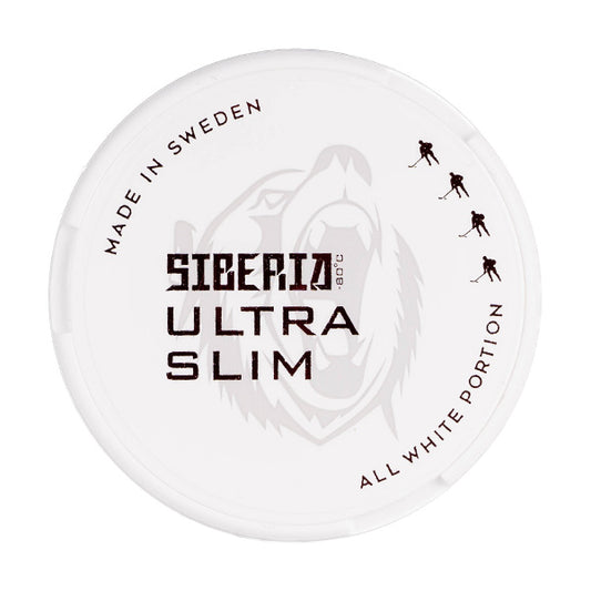 Siberia All White Ultra Slim - 33mg