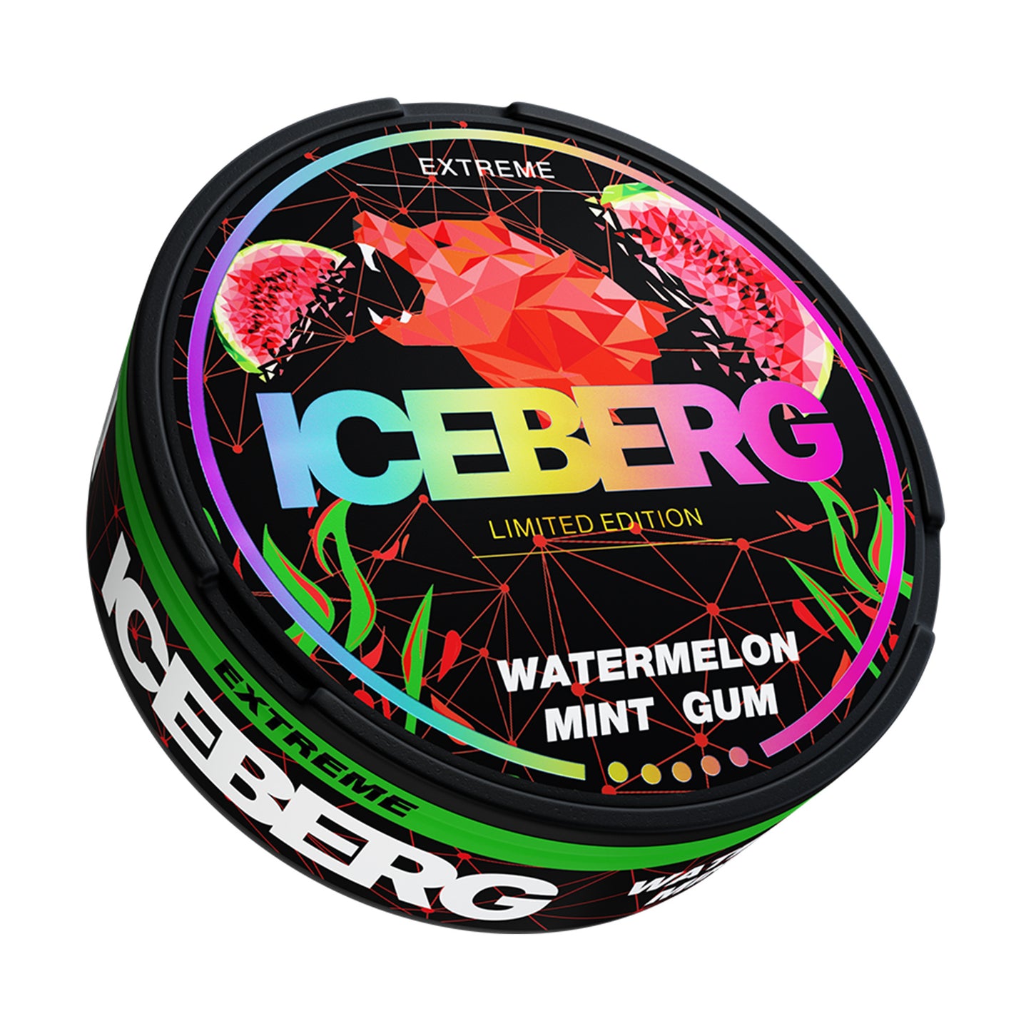 Iceberg Watermelon Mint Gum 50mg Snus Town
